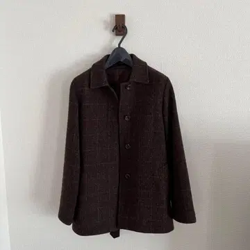새상품급 MHL 코트 마가렛호웰 Harris Tweed 벨트 포함