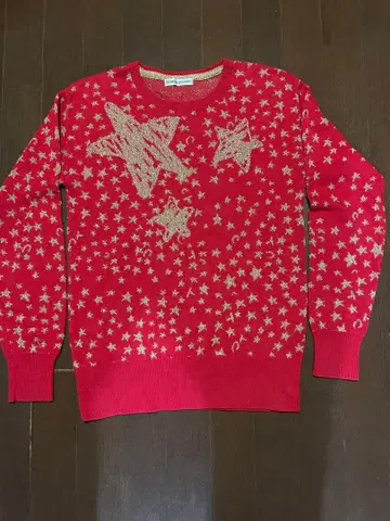 TSUMORI CHISATO 별 패턴 니트 스웨터