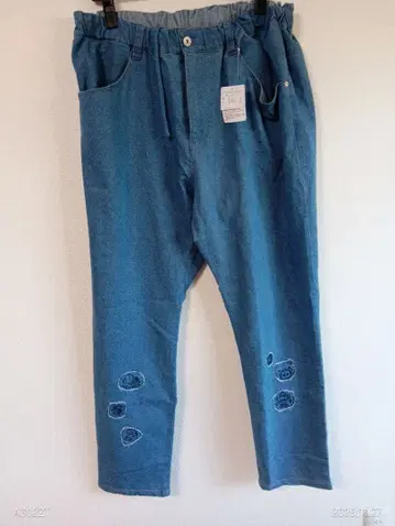 드럭 스토어즈 데님 블루 캐주얼 팬츠