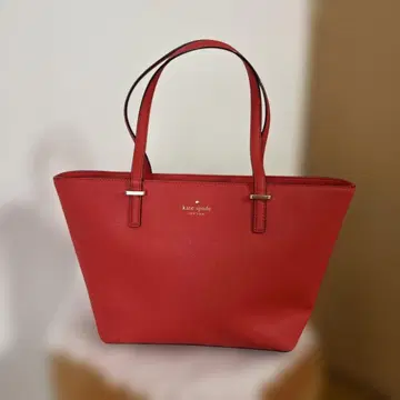 케이트 스페이드 레드 토트백