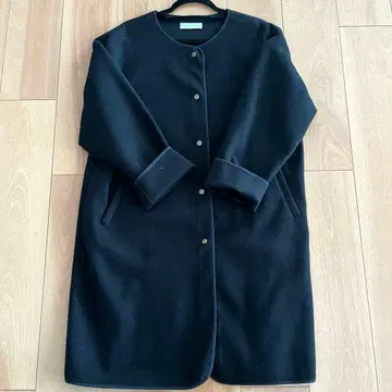 SEASON REASON 블랙 롱 코트