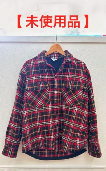 [ 미사용품 ] EDIFICE: 체크 긴팔 셔츠