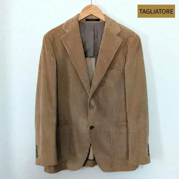 딸리아또레 코듀로이 자켓 테일러드 자켓 베이지 가을/겨울 48