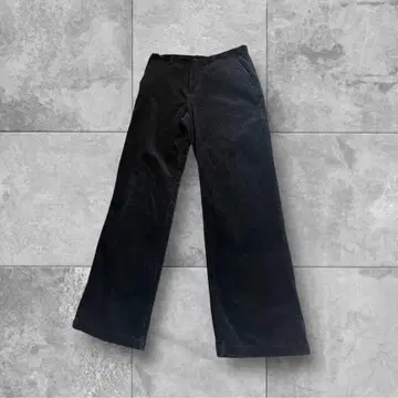 HUNT CLUB 굵은 폭 코듀로이 팬츠 32 블랙 L