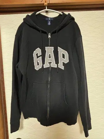 GAP 블랙 후드티