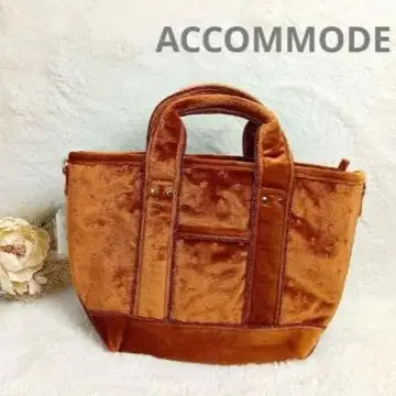 [ ACCOMMODE ] 푸치스타 도트 벨벳 카트백 새상품