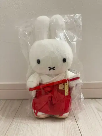 미피 무녀 하카마 스타일 봉제 인형 새상품 토끼 미피 스타일 한정판