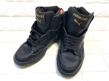 PUMA CAT 블랙 스니커즈 22.5cm
