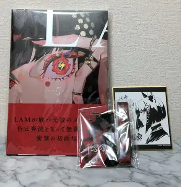 LAM 화집 이카즈치 A4 사이즈 천객만뢰 특전