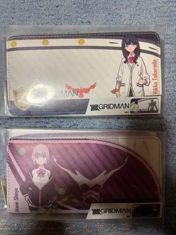 GRIDMAN 지퍼 지갑 2종 세트 개별 판매도 OK