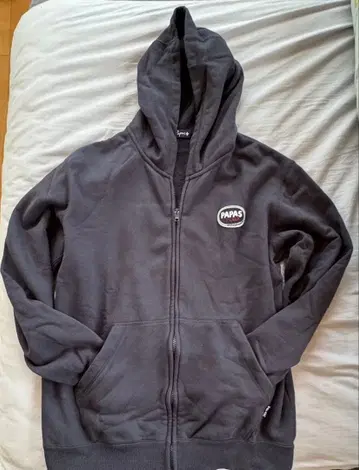 PAPAS 집업 후드티