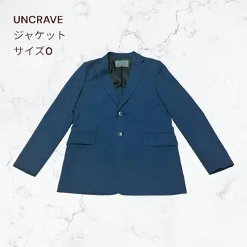 UNCRAVE 앤크레이브 린넨 자켓 블루