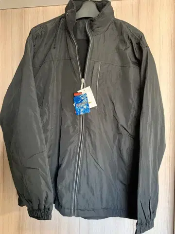 남성용 블랙 점퍼 미사용 택 포함