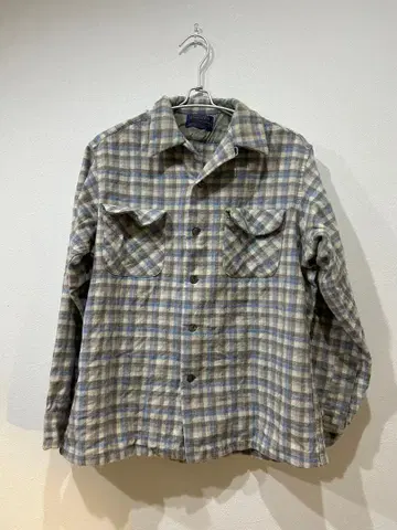 Pendleton 체크 무늬 울 셔츠