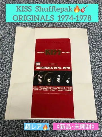KISS 오리지널 1974-1978 셔플 팩 박스만 [당시 물품]