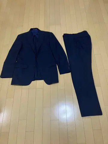 AOKI JUNKO SHIMADA 셋업 수트 네이비