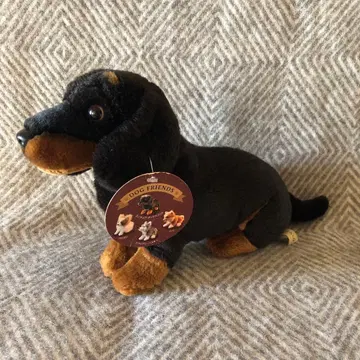 레가로 REGALO 봉제 인형 개 도그 미니어처 닥스훈트