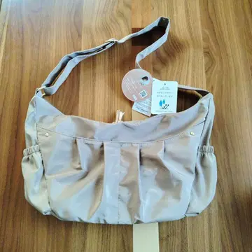 시마무라 tal.byyumi 발수 숄더백 진한 옅은 주황 백