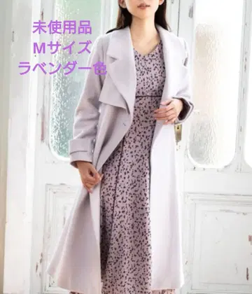 MISCH MASCH 트렌치 코트 라벤더 38(M)