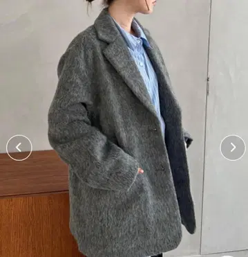 feepur 샤기 테일러드 자켓