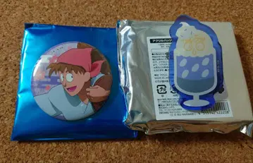 닌타마 란타로 찻집 2022 하치야 사부로 캔뱃지 아크릴 배지 카페