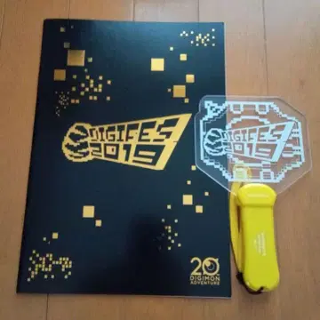 [ 묶음 판매 ] 디지페스 2019 응원봉 팜플렛 굿즈