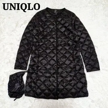 [ 새상품급 ] UNIQLO 울트라 라이트 다운 롱 퀼팅 노카라