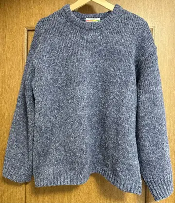 BBALJUNOCHO 네이비 크루넥 니트