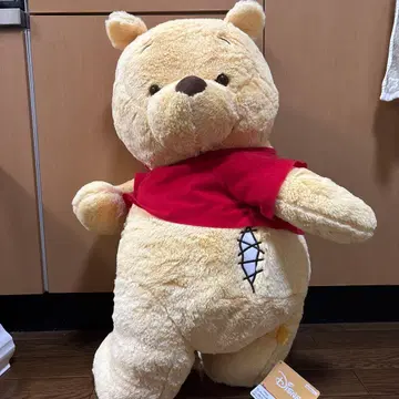 디즈니 푸우 뒤돌아보기 초초 BIG 봉제 인형