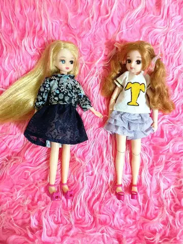 리카짱 인형 2체 세트