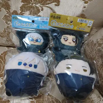 주술회전 치미케모 마스코트 후와코로링 4 고죠 사토루 게토 스구루