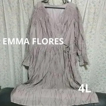 EMMA FLORES 롱 원피스 4L