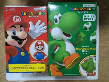 슈퍼 마리오 빅 액션 피규어 마리오 요시 2체 세트
