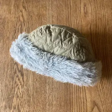 마츄아하 hood cap quilting 카키