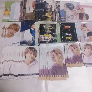 약 200장 SnowMan 사쿠마 다이스케 포토카드 골판지 묶음 판매