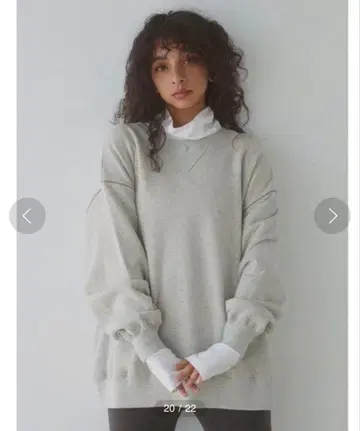 ALEXIA STAM /Back Logo Sweat Shirt