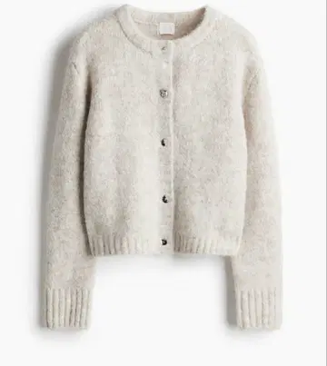 H&M 라이트 그레이 가디건 M 사이즈 몇 번 사용