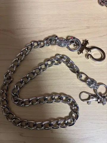 실버 지갑 체인 약 60cm