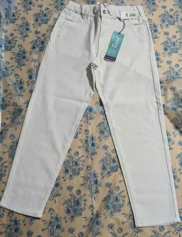 새상품 저지 테이퍼드 팬츠