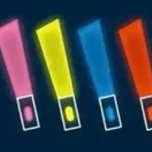 봇치더록 항성 응원봉 일괄