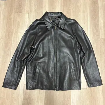 Eddie Bauer LEGEND 천연 가죽 가죽 자켓 블루종