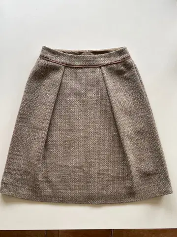 FOXEY 트위드 플리츠 스커트 사이즈 40 새상품급