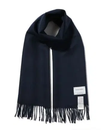 THE INOUE BROTHERS Brushed Scarf 네이비