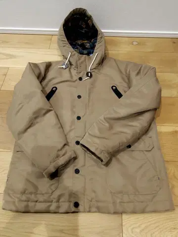 [ GoldenBear ] 베이지 후드 부착 자켓