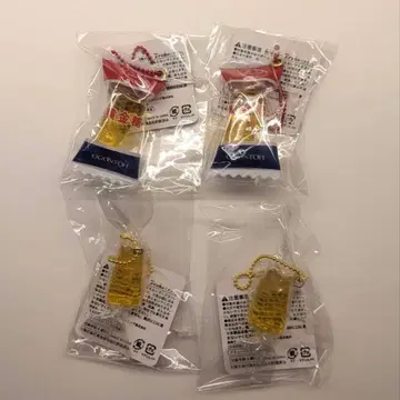 다이토 황금당 미니어처 스트랩 4개 세트