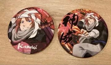 은혼 캐릭터 배지 컬렉션 요시와라 염상편 카무이 2점 세트