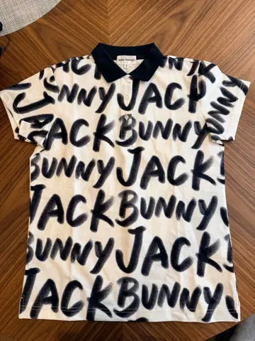 Jack Bunny!! 로고 피케 셔츠 사이즈 1