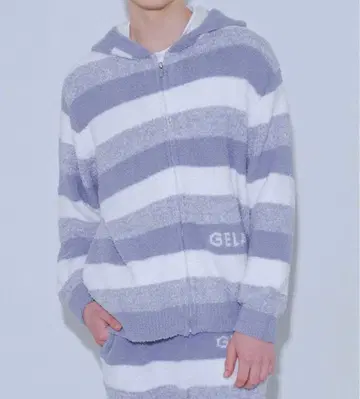 젤라또피케 남성용 보더 후디 블루 미사용 새상품