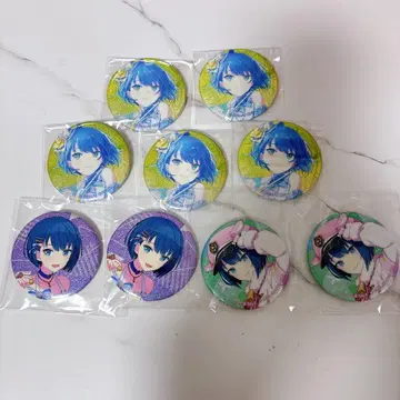 프로세카 키리타니 하루카 글리터 캔뱃지 묶음 판매 특전