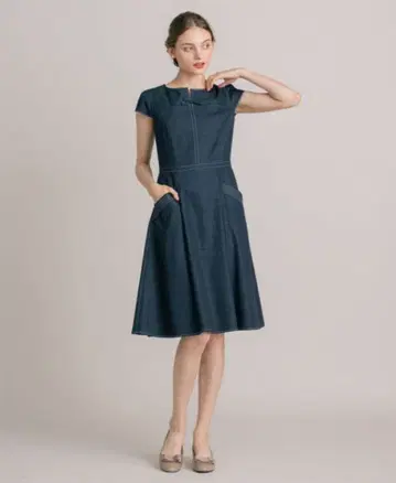 TOCCA SHAMROCK 드레스 네이비 계열